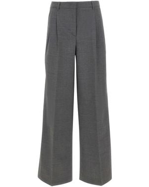 THE GARMENT Wide Trousers - Gris