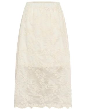 Saint Tropez Rokken ,Midi Rokken - Wit