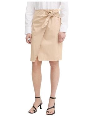 Isabelle Blanche Short Skirts - Neutro