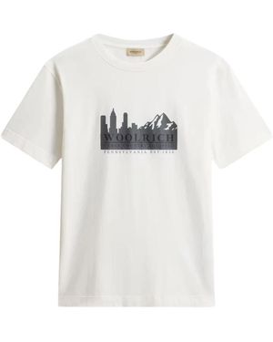 Woolrich T-Shirts - Blanco