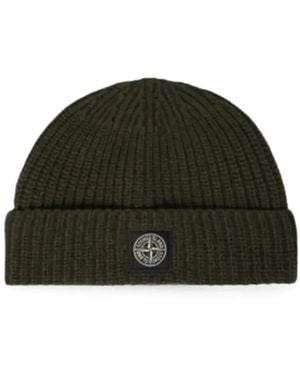 Stone Island Beanies - Verde