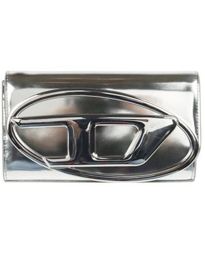DIESEL Wallets & Cardholders - Metallic