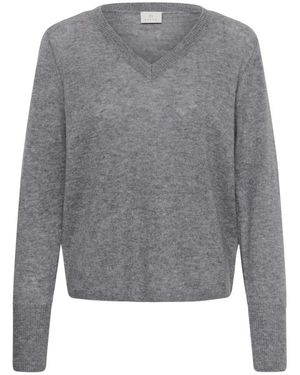 Kaffe Strickware - Grau