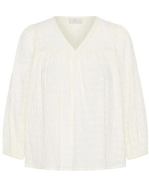 Kaffe Overhemden ,Wit ,Blouses