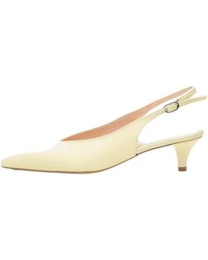 Poche Paris Court Shoes - White