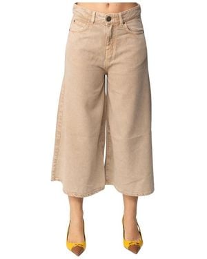 Pinko Denim Shorts - Natural