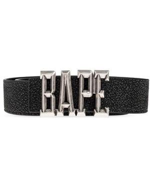 A Bathing Ape Belts - Negro