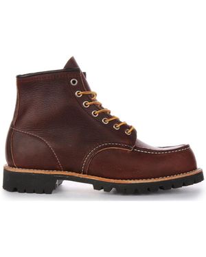 Red Wing Lace-Up Boots - Brown