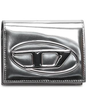 DIESEL Wallets & Cardholders - Metallic
