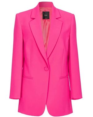 Pinko Jassen ,Roze ,Esagerata Giacca Crepe