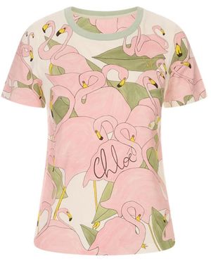Chloé T-Shirts - Rosa
