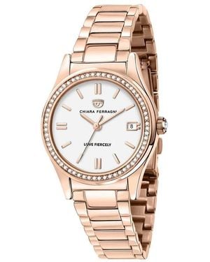 Chiara Ferragni Multicolour Stainless Steel Watch - Metallic