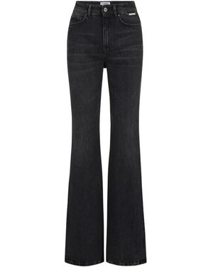 Iceberg Flared Jeans - Negro