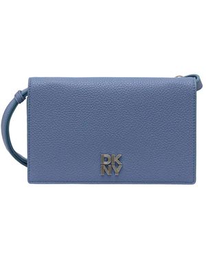 DKNY Logo Plaque Umhängetasche - Blau