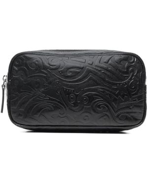 John Richmond Tassen ,Zwart ,Compact Embossed Pochette