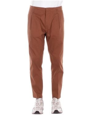 Dondup Straight Pants - Brown