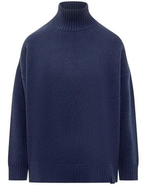Victoria Beckham Turtlenecks - Blue