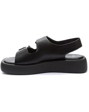 KEDDO Flat Sandals - Black