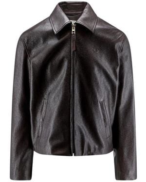 Loewe Leather Jackets - Nero
