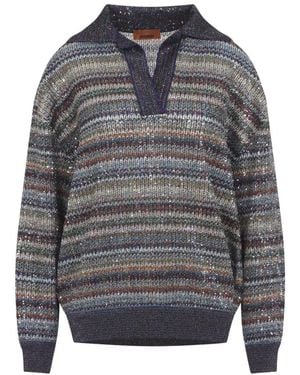 Missoni Polo Shirts - Grey