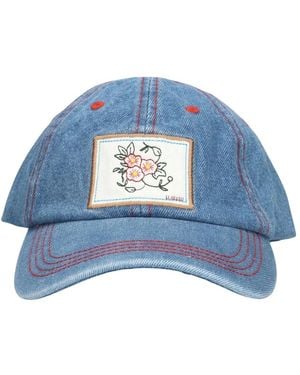 Becksöndergaard Accessoires ,Blauw ,Denim Denima Stitch Cap