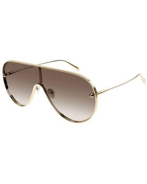 McQueen Goldbraune Sonnenbrille - Gelb