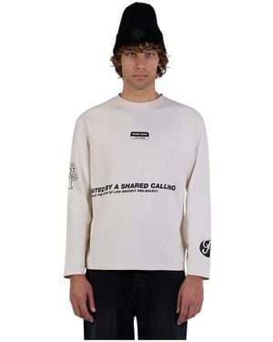 Pure Path Long Sleeve Tops - Grigio