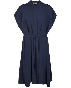 Herno Shirt Dresses - Blue