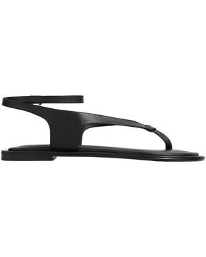 A.Emery Flat Sandals - Black