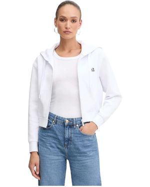ARMANI EXCHANGE Zip-Throughs - Blanco