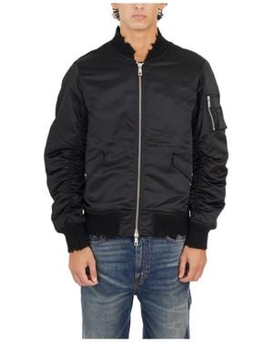 Giorgio Brato Bomberjacke aus baumwolle und nylon - Schwarz