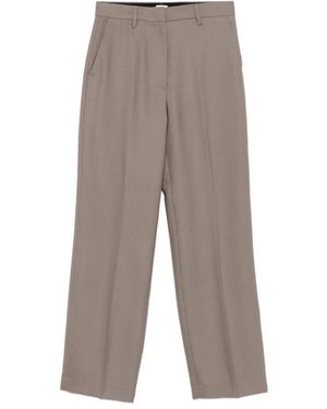 Covert Straight Trousers - Grijs