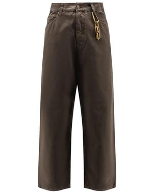 DARKPARK Straight Trousers - Grey