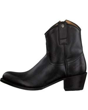 Sendra Schwarze Cowboy Stiefeletten