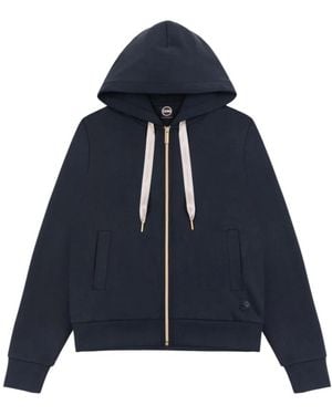 Colmar Fitness ,Zwart ,Polyester Full Zip Hoodie - Blauw