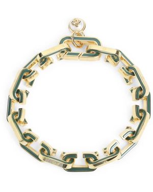 CASABLANCA Emaille-Link-Armband - Mettallic