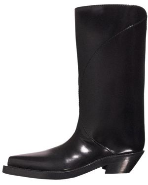 Mugler Cowboy Boots - Nero