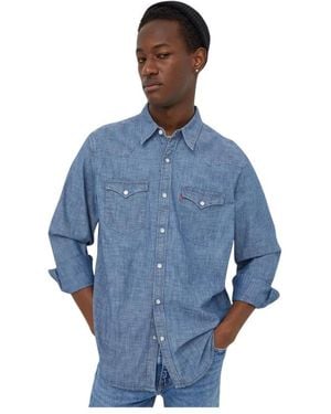 Levi's Denim Shirts - Bleu
