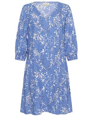 Cream Short Dresses - Azul