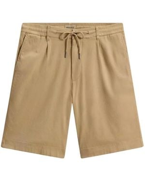 Woolrich Casual Shorts - Natural