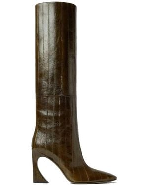 Fendi Heeled Boots - Brown