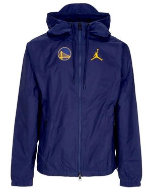 Nike Courtside Statement Windbreaker Jacke - Blau