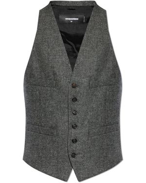 DSquared² Jassen ,Grijs ,Suit Vests