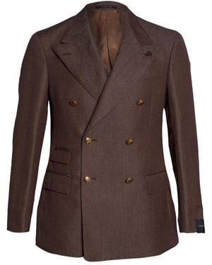 Gabriele Pasini Blazers - Brown