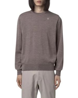 K-Way Sebastien Merino Pullover - Grau