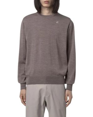 K-Way Sebastien Merino Pullover - Grijs
