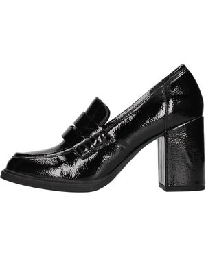 Exe' Schoenen ,Zwart ,Leer Georgia-200Nero