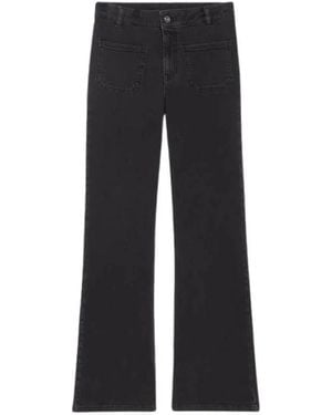 Vanessa Bruno Wide Trousers - Negro