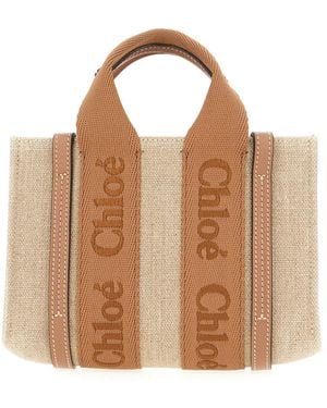 Chloé Tote Bags - Marrone