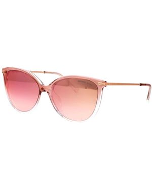Michael Kors Mk2184u Dupont Cat Eye Injected Sunglasses - Pink